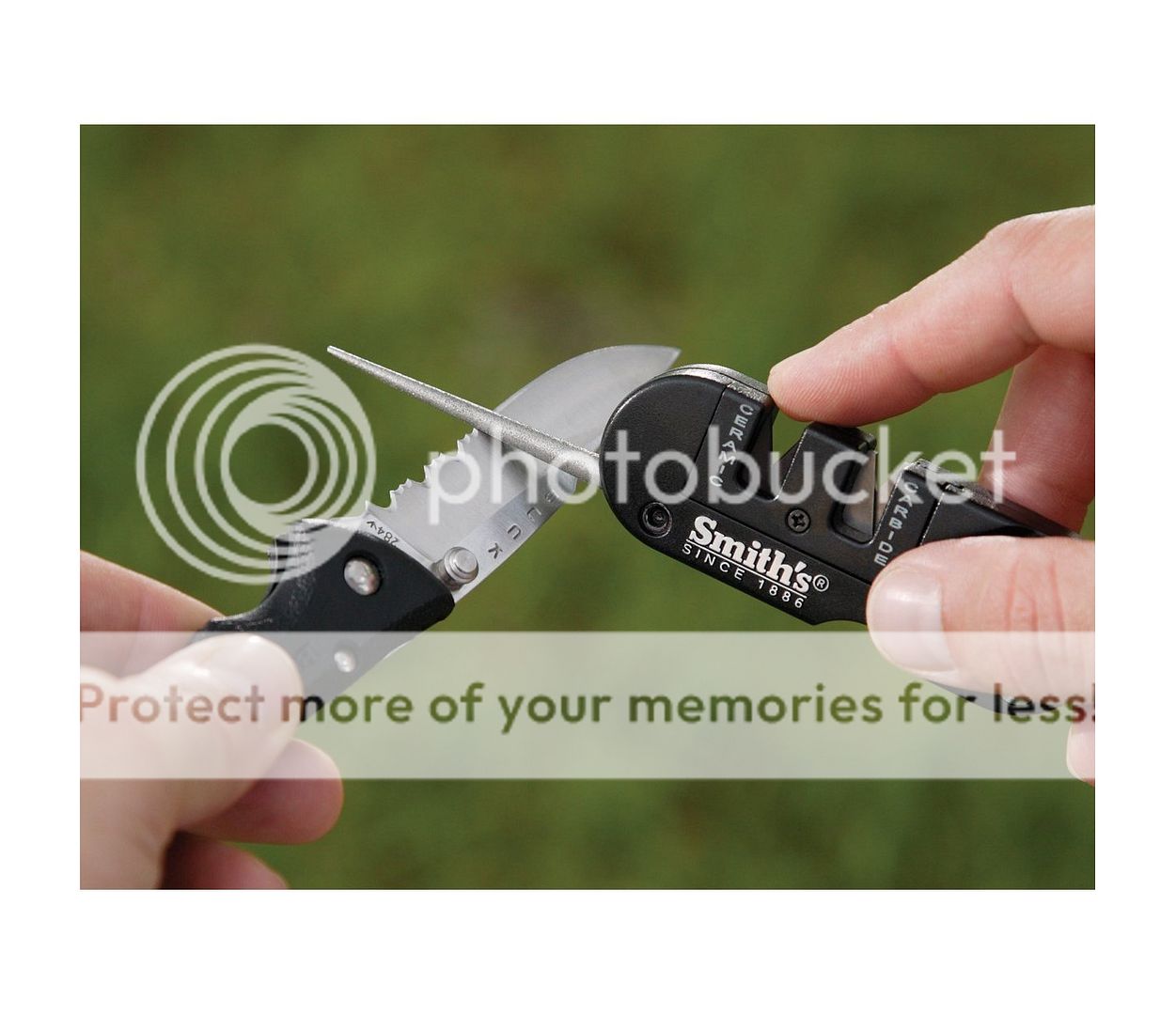 NEW SMITH'S PP1 POCKET PAL MULTIFUNCTION KNIFE SHARPENER DIAMOND ROD